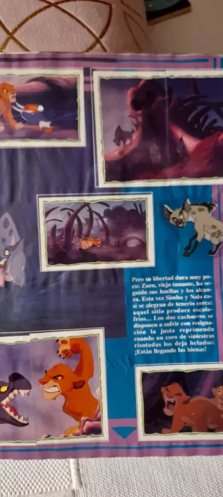 Álbum Cromos El Rey León Disney Panini