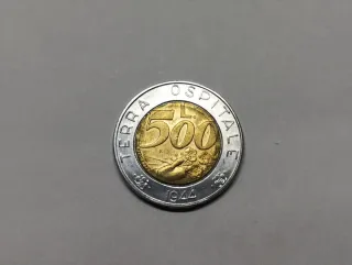 Moneda 500 Liras San Marino 1991 km#269