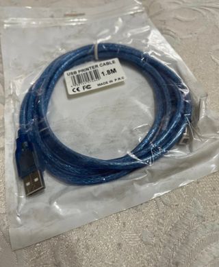 Cavo USB per Stampante 1.8M Blu