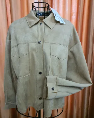 Blazer efecto ante Zara