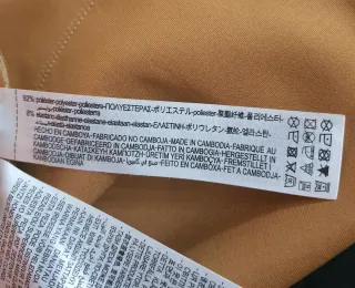 Blazer efecto ante Zara