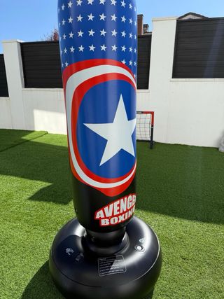 Saco de boxeo hinchable infantil