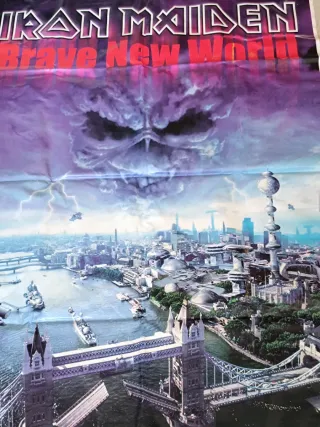 Iron Maiden Brave New World lona  Promocional