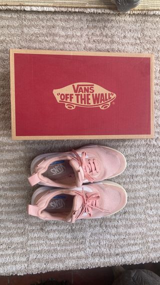 Zapatillas Vans rosas talla 36