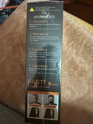 Champú Color Negro Disaar Colágeno Argán