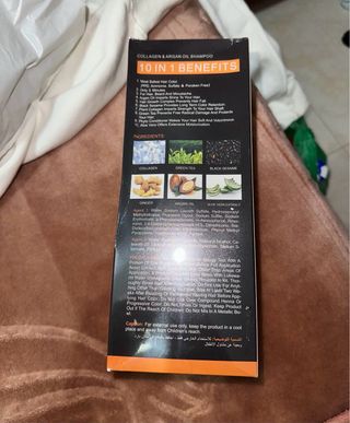 Champú Color Negro Disaar Colágeno Argán