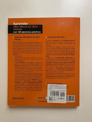 Libros de Affter effects e Illustrator