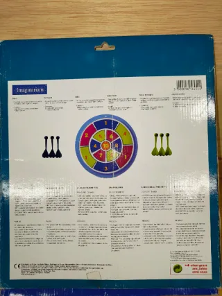 Juego de dardos de velcro Imaginarium