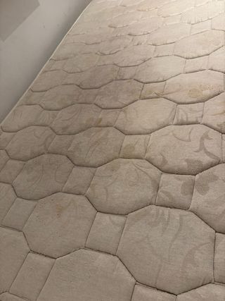 Base Cama 105x190 Tela y colchon