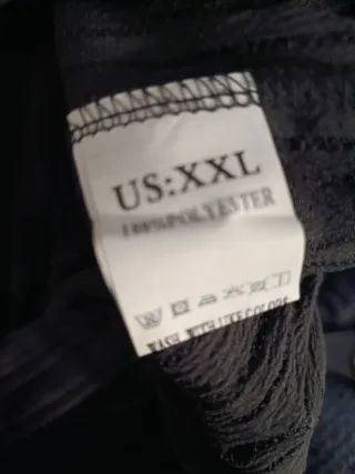 Pantalones negros de rayas