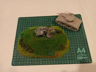 Escenografía colinas para wargames