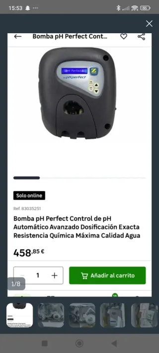 Controlador pH Perfect Piscina