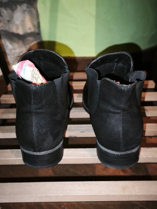 Botines negros
