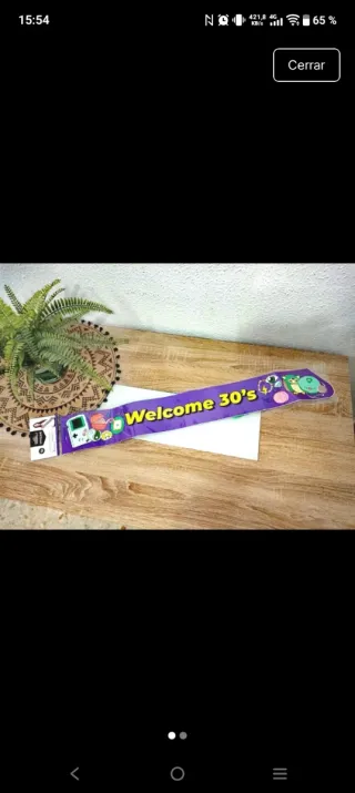 Banda Welcome 30's cumpleaños