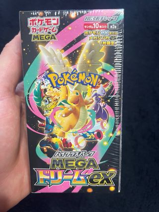 Caja Pokémon Mega Dream EX Japonés Sellada