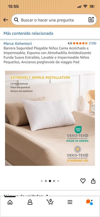 Barrera de seguridad, plegable