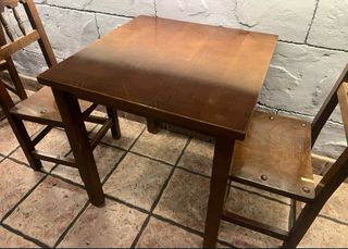 Mesas de madera maciza rústicas segunda mano