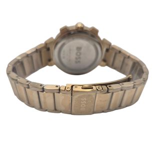 RELOJ HUGO BOSS  DORADO + FUNDA