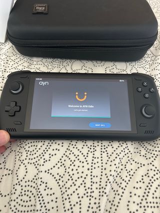 AYN Odin Base 8+128GB + adaptador +MicroSD 500GB