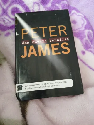Libro Peter James Una muerte es sencilla