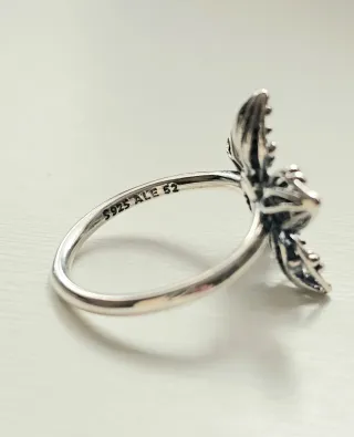 Anillo Pandora Demogorgon Stranger Things 52+caja
