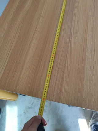 Mesa Escritorio Camilla Madera Metal