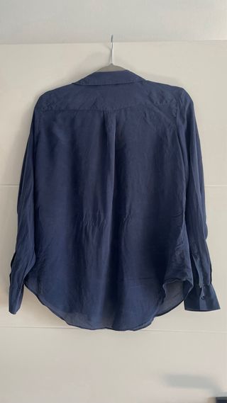 Camisa Zara azul marino