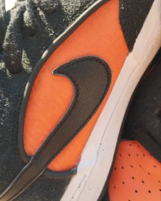 Scarpe Nike Dunk High Arancioni Nere