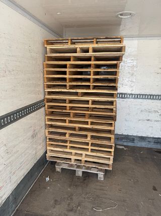 Palets de madera 110x110 cm