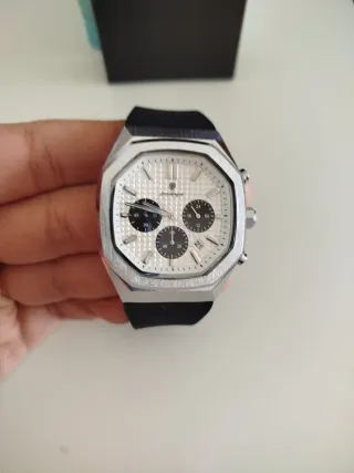 Reloj Poedagar Cronógrafo Panda 42mm