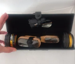 Kit Lustra Zapatos Negro