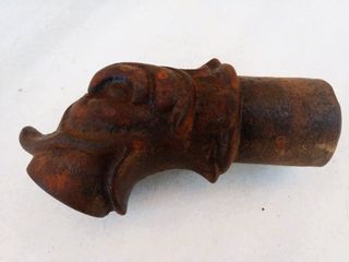 Caño de hierro fundido.