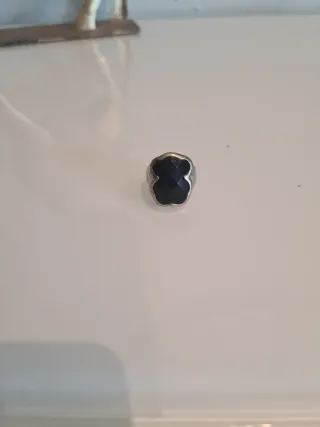 Anillo Plata Negro