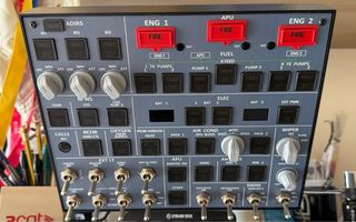 Overhead para A320 ROWSFIRE A107 V3