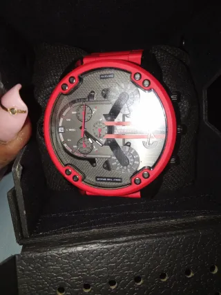 Reloj Diesel DZ7370 Rojo