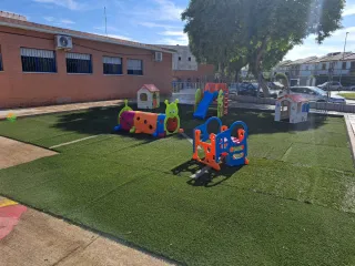 Césped artificial reciclado