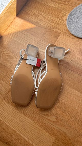 Sandalias Lefties Blancas Talla 38