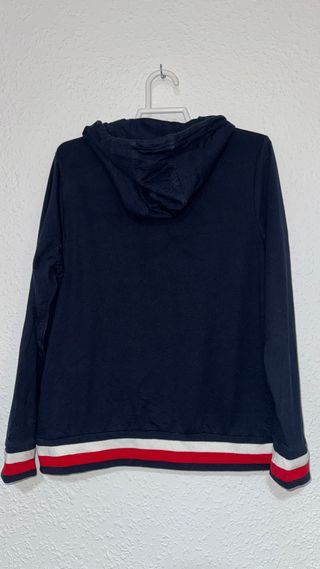 Sudadera Tommy Hilfiger Azul con Rayas