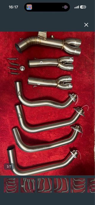 Colectores Kawasaki Z900 (2017-2026)