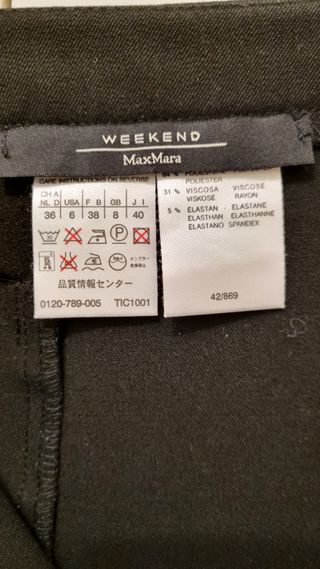 Gonna Max Mara Weekend nera