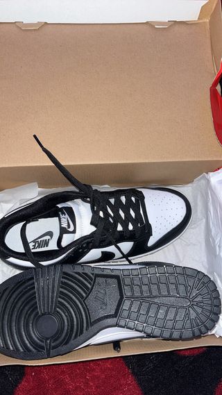 Nike Dunk Low Retro Blanco y Negro NUEVAS