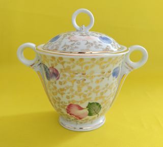 Juego de café porcelana multicolor