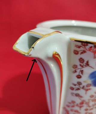 Juego de café porcelana multicolor