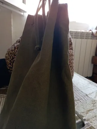 Mochila militar verde