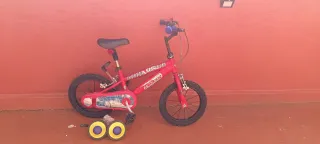 Bici infantil McQueen hasta 6 años + ruedines