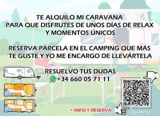 Alquiler Caravana para camping Alicante