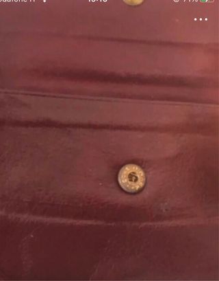 Portafoglio Balenciaga Uomo Vintage color bordeaux