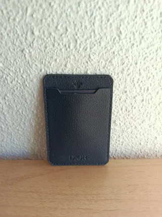 Dior Tarjetero Adhesivo Móvil Negro