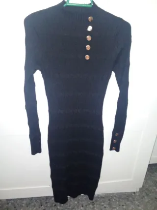 Pantalones Zara Basic Negros Mujer