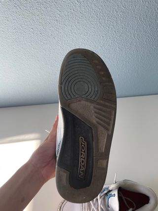 Jordan 3 Blancas y Turquesa